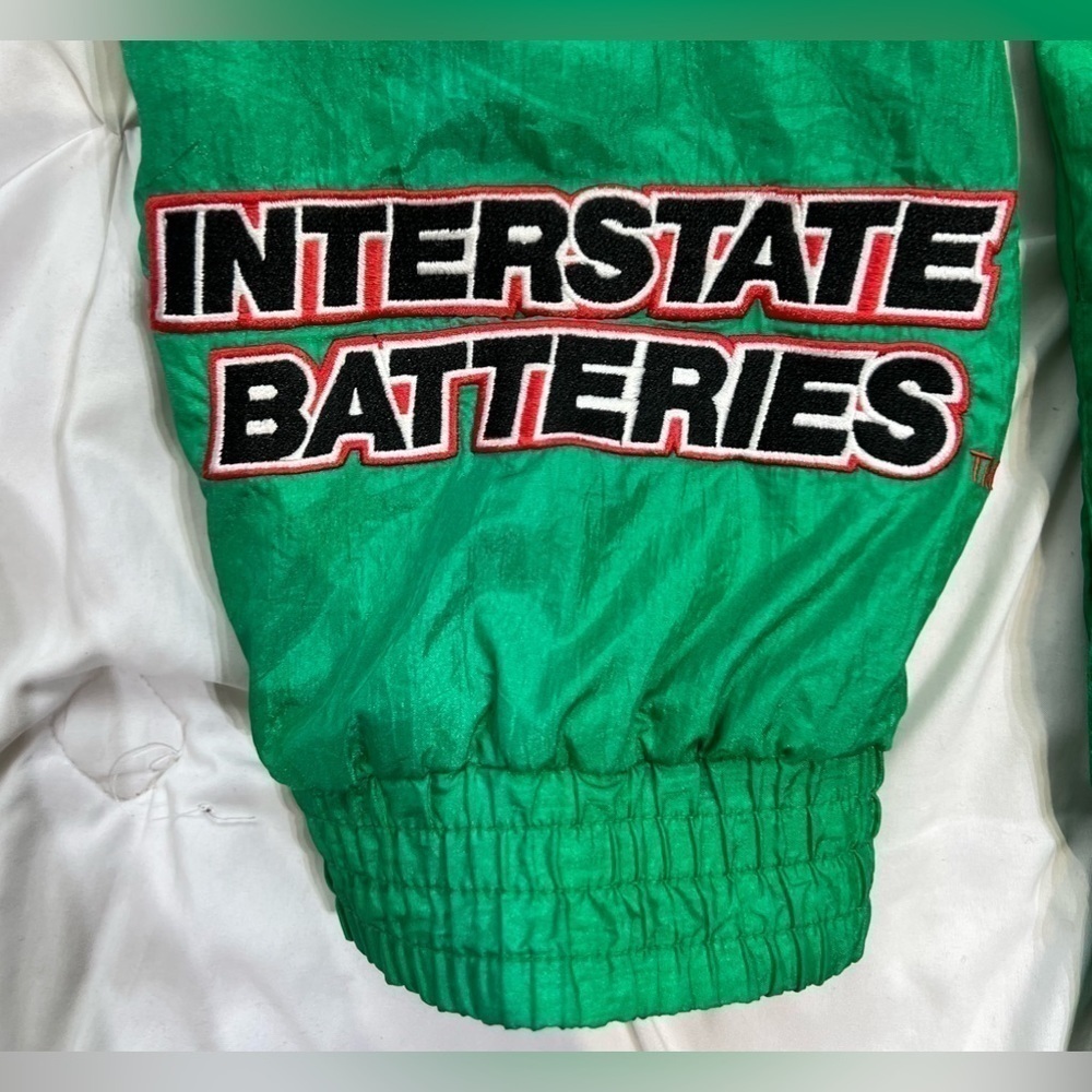 NASCAR Bobby Labonte Vintage Chase Authentics #18 Interstate Batteries Jacket - Picture 6 of 10